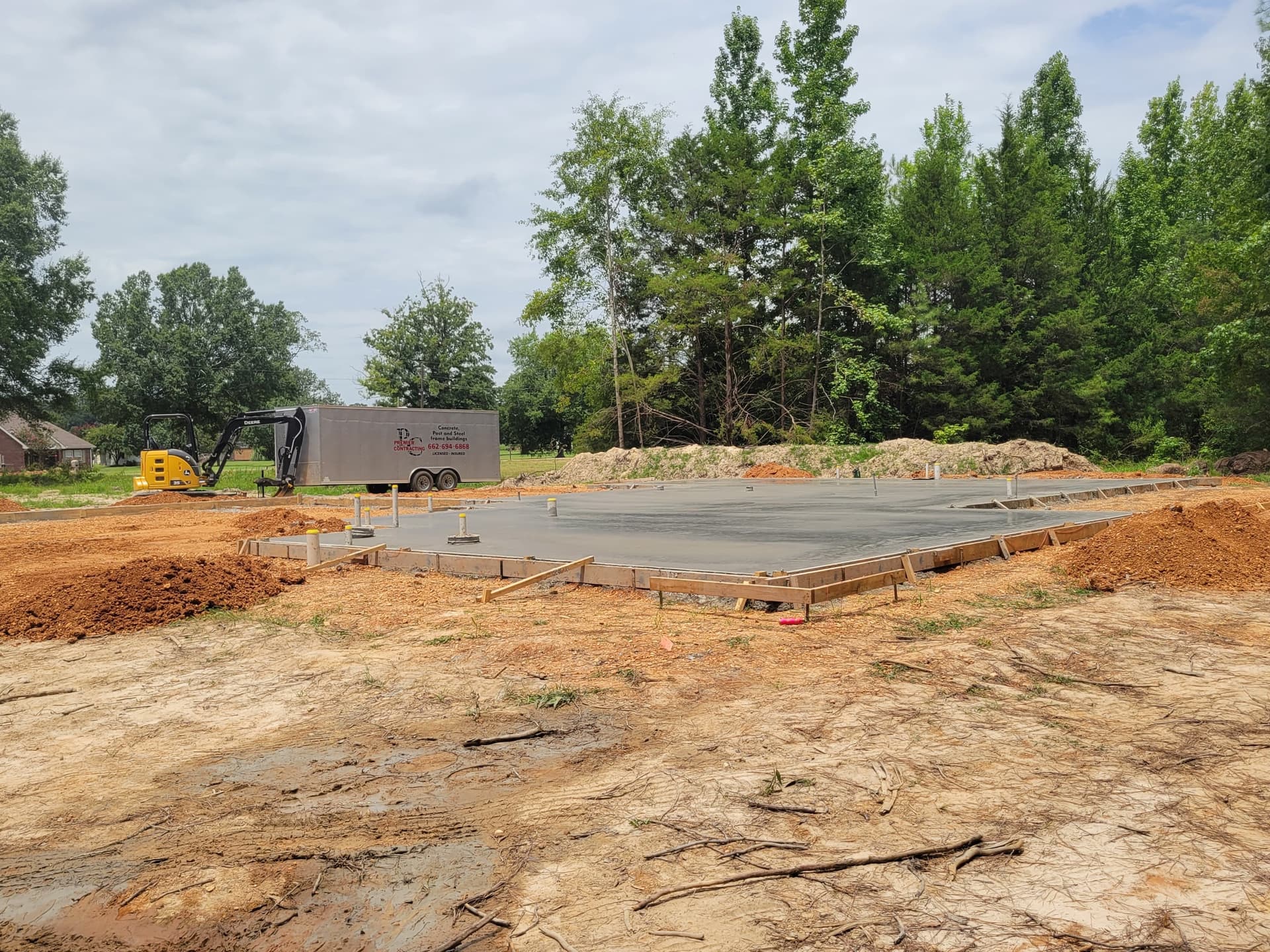Gallery photos for House Slab Poured and Ready for the Next Phase: Image #2