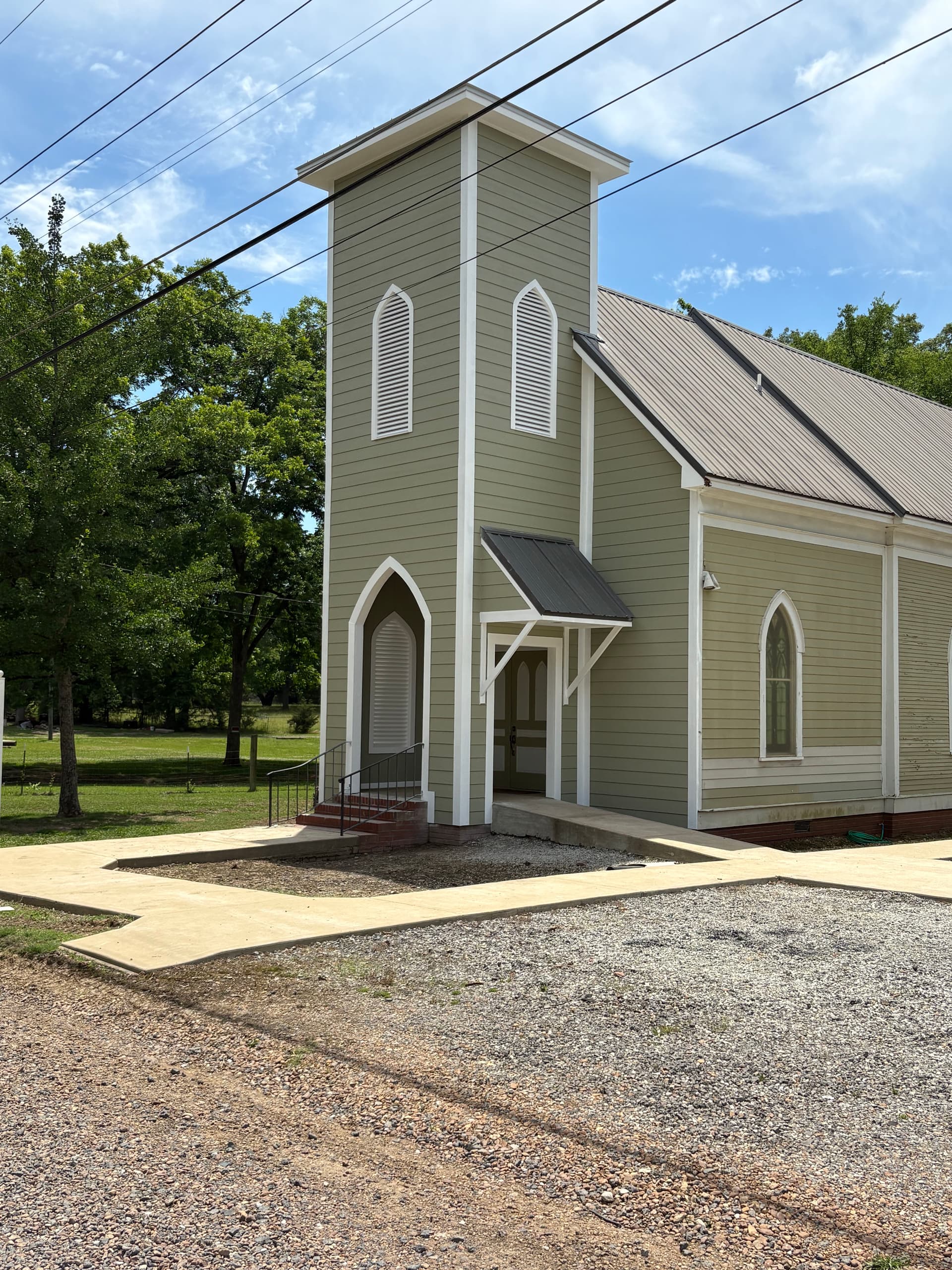Church Tower Rebuild Done Right at Way of the Cross Chapel image