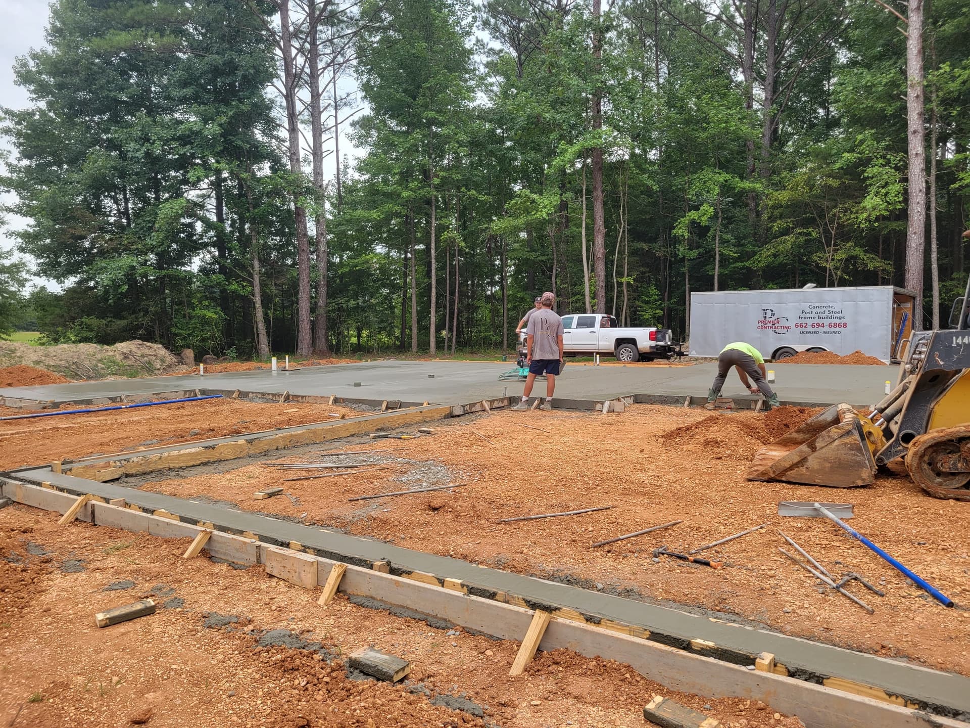 Gallery photos for House Slab Poured and Ready for the Next Phase: Image #1