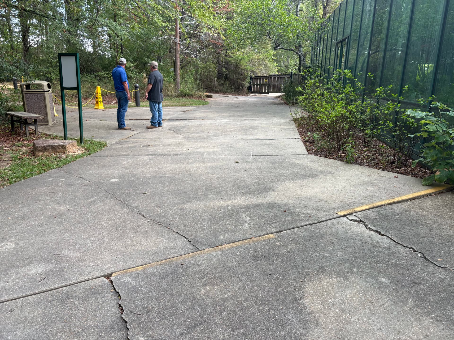 New Concrete Walkway at the Mississippi Museum of Natural Science image