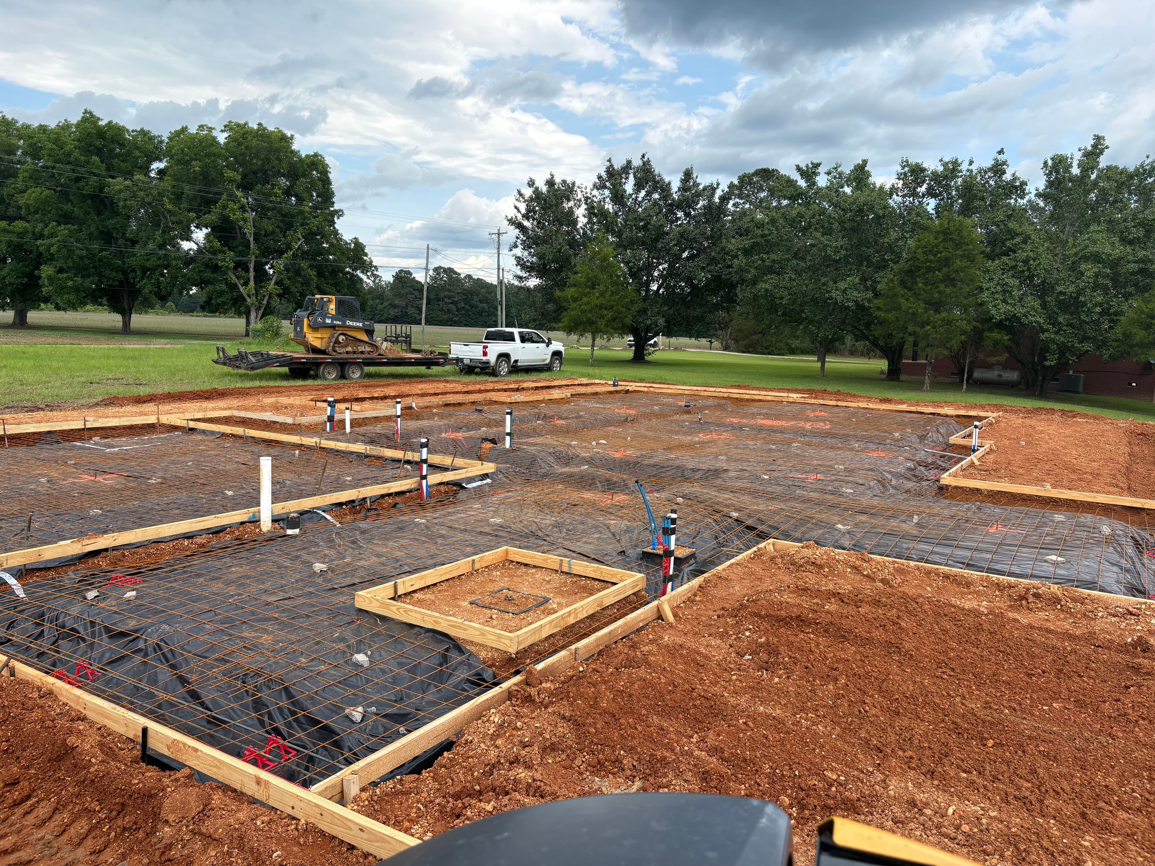 Project House Slab Foundation Poured and Ready to Build On image