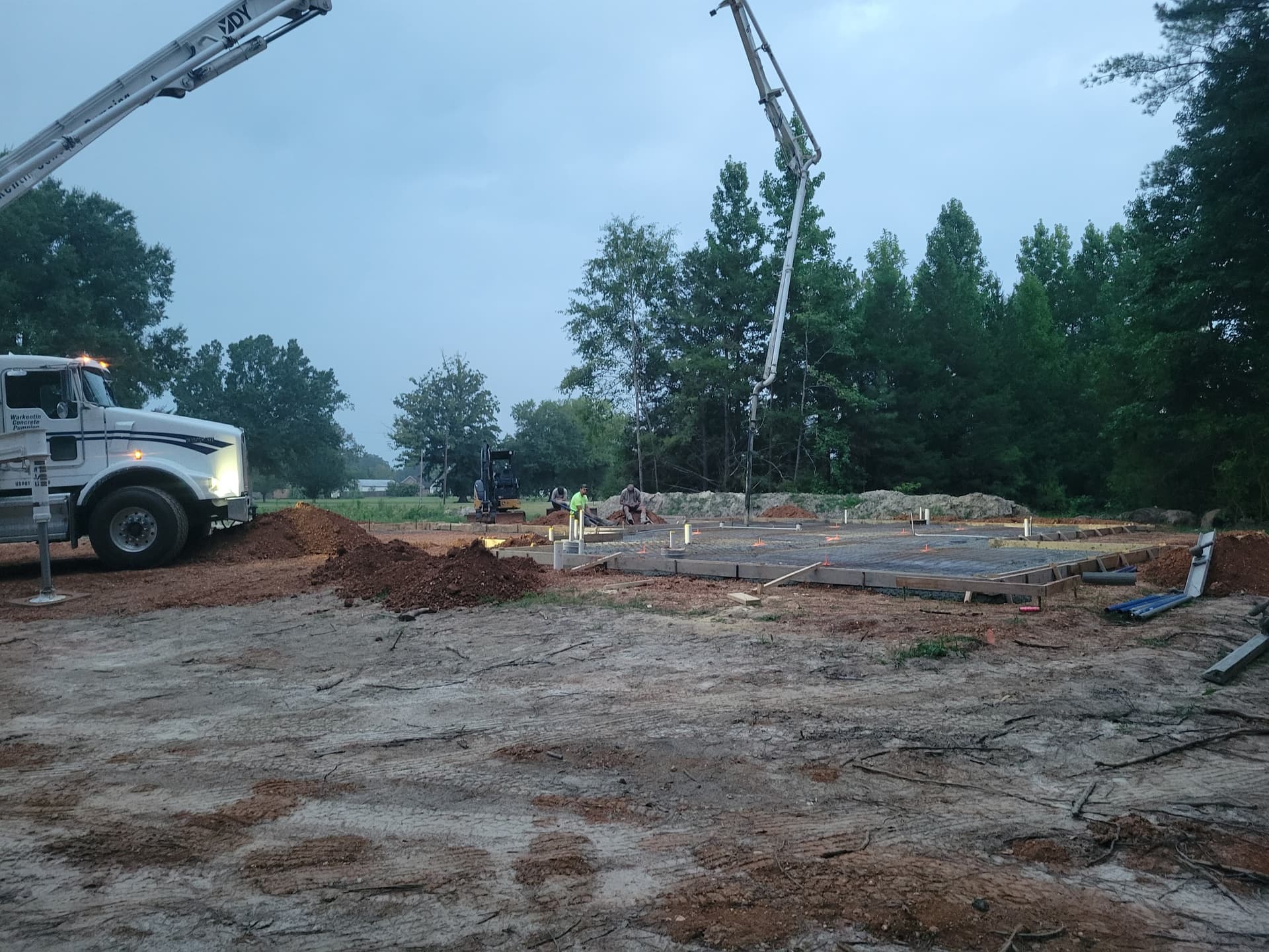House Slab Poured and Ready for the Next Phase image
