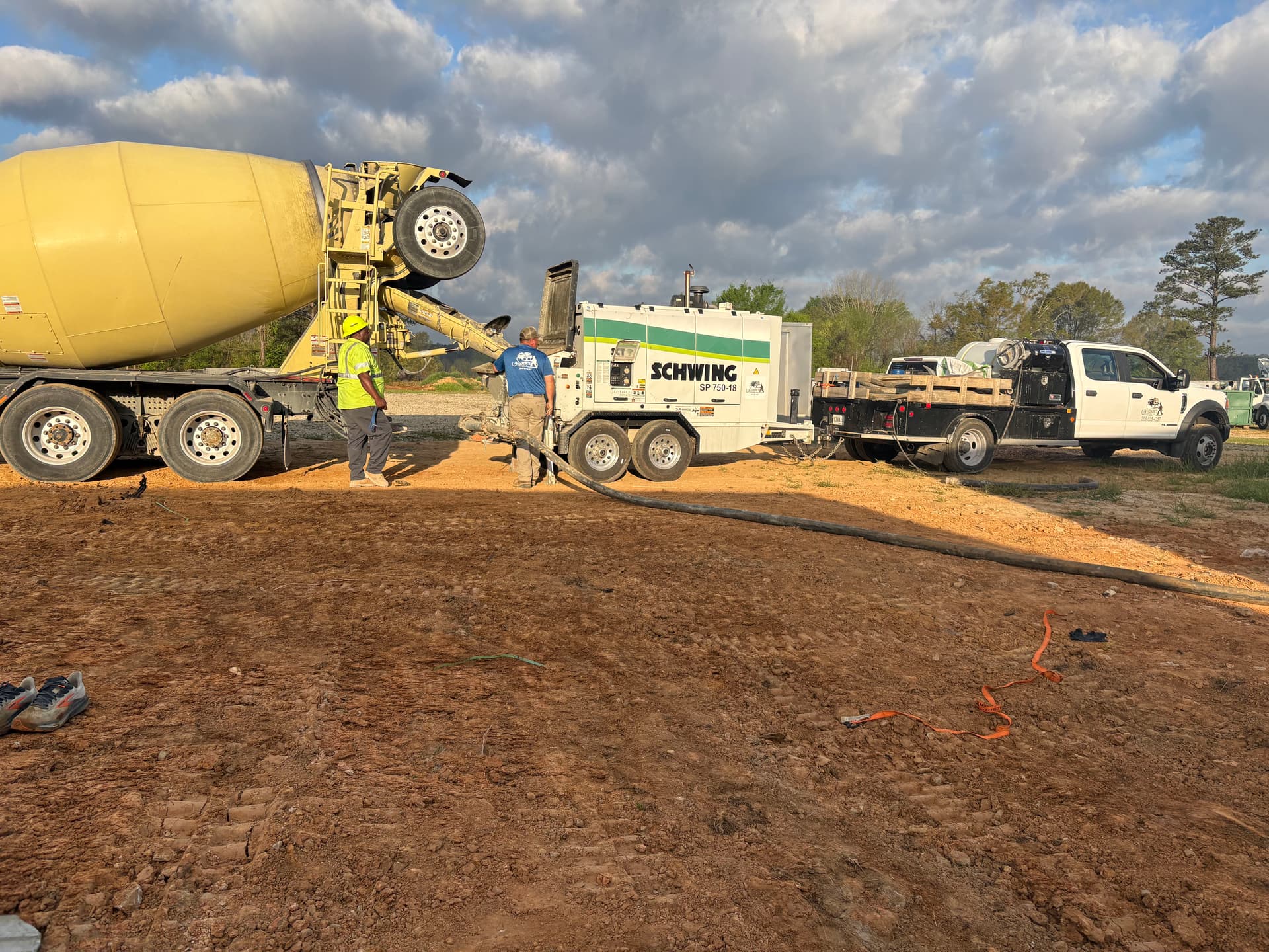 Concrete Water Drainage Ditch at Hickory Picki'n Flea Market image