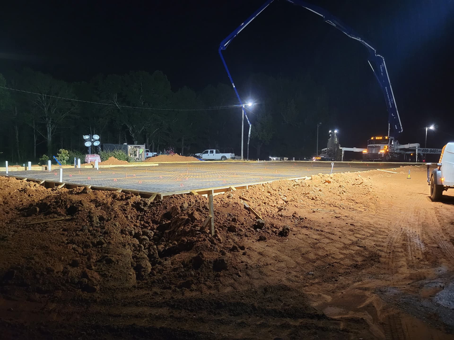 Late-Night Prep to Clean Finished Slab on the Haynes Project image