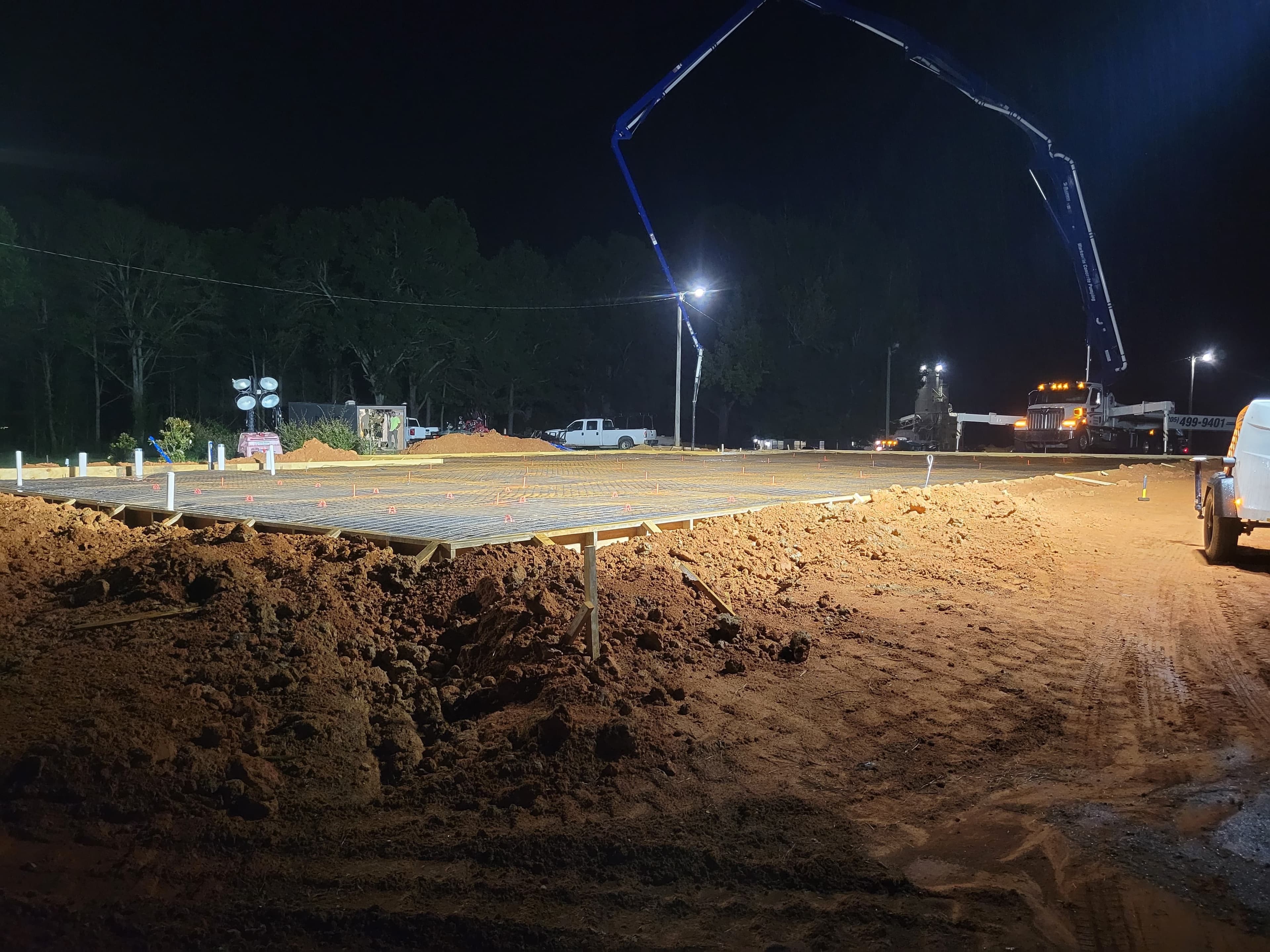 Project Late-Night Prep to Clean Finished Slab on the Haynes Project image