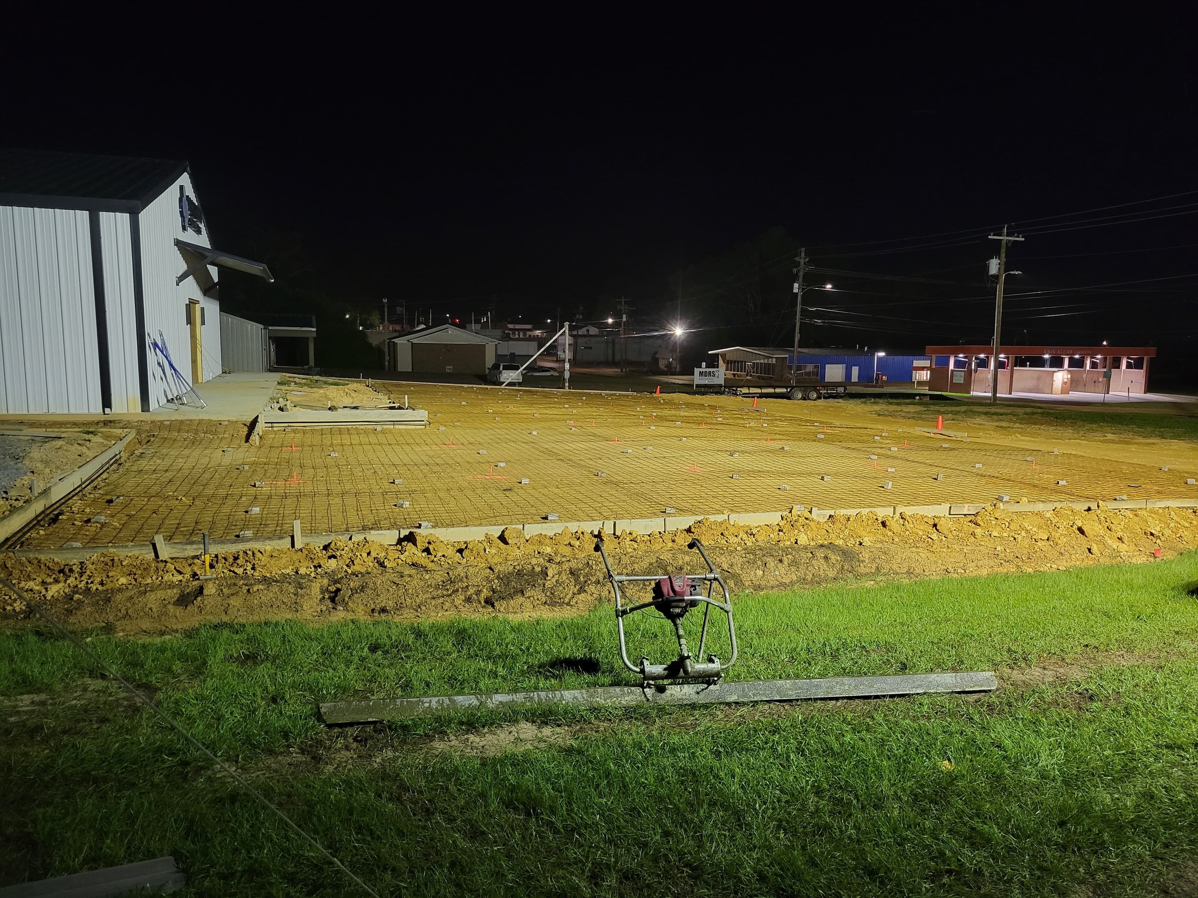 Project Concrete Parking Lot Pour for Louisville's New Urgent Care Clinic image