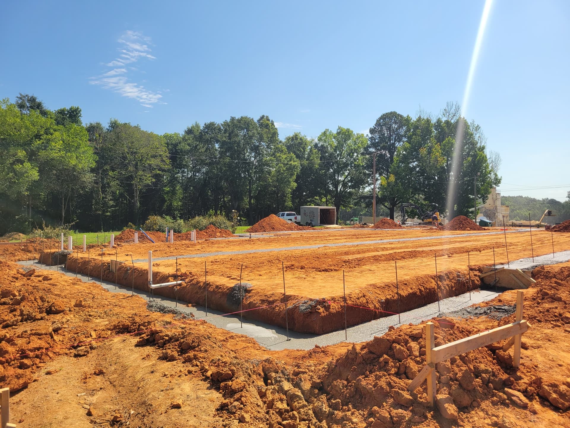 Gallery photos for Footers Poured and Ready on the Haynes Project: Image #6
