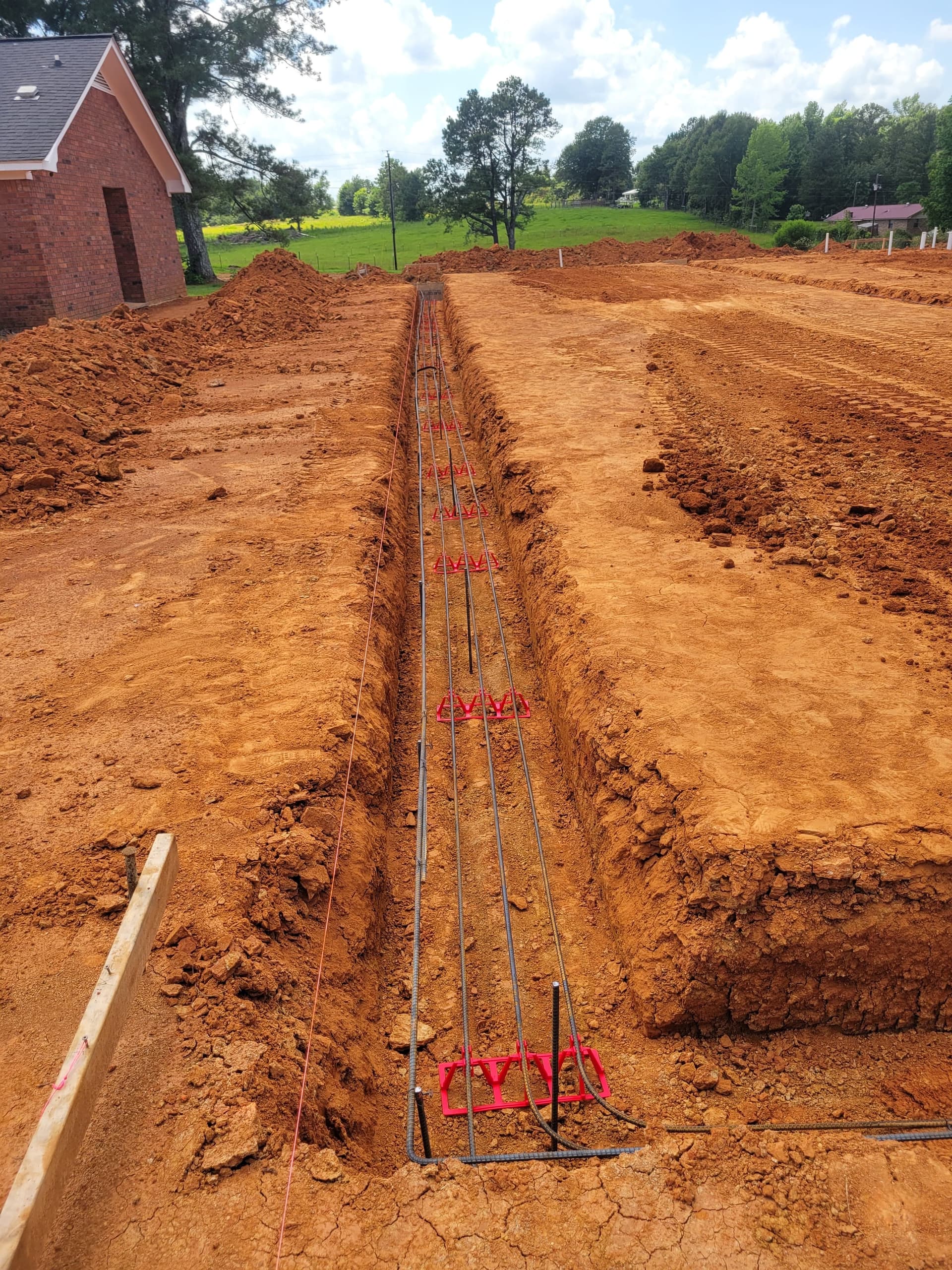 Footers Poured and Ready on the Haynes Project image