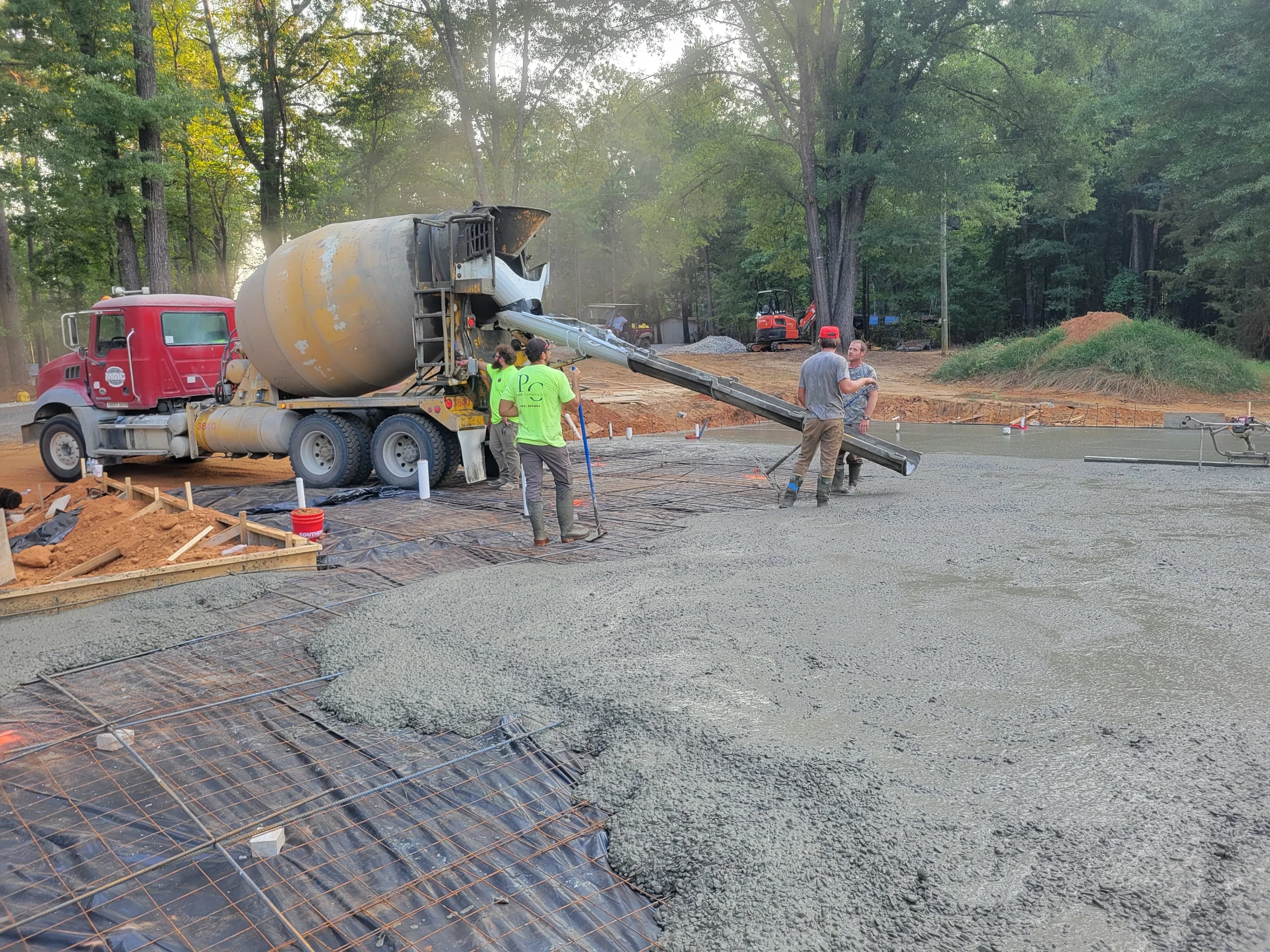 Project First Foundation Pour Down on the Parker Project image