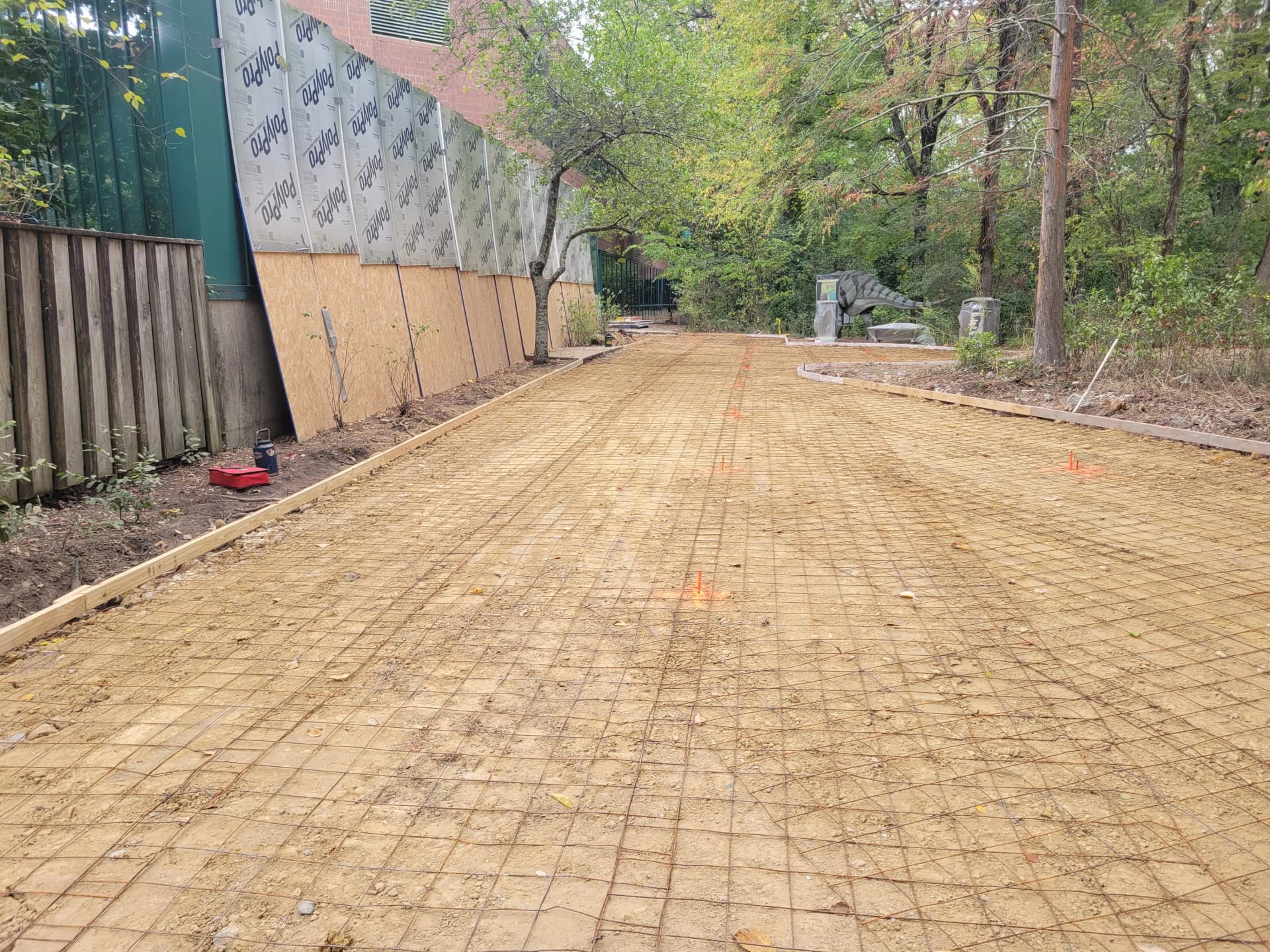 Gallery photos for New Concrete Walkway at the Mississippi Museum of Natural Science: Image #3