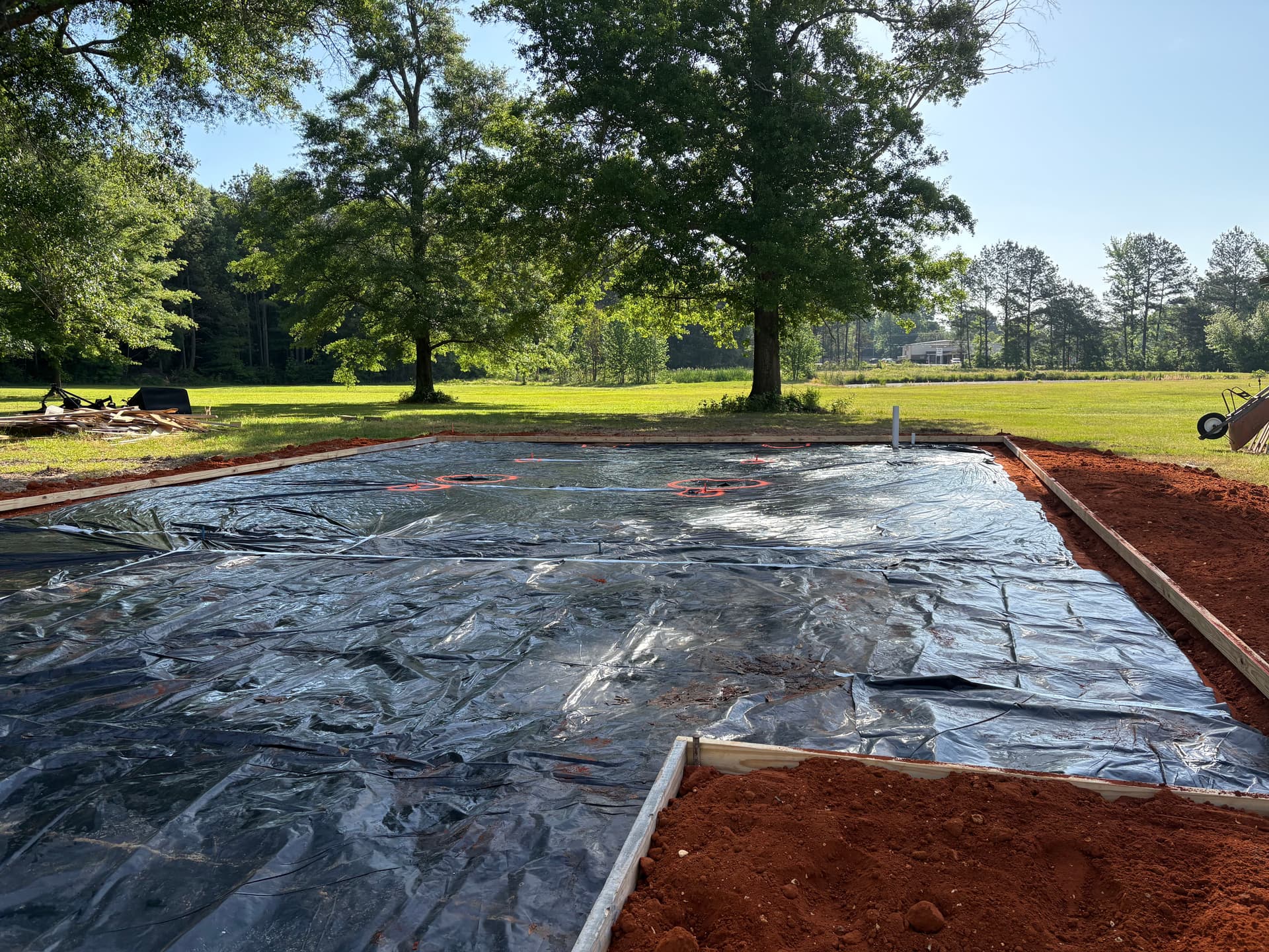 Shop Slab Poured Right From the Ground Up image