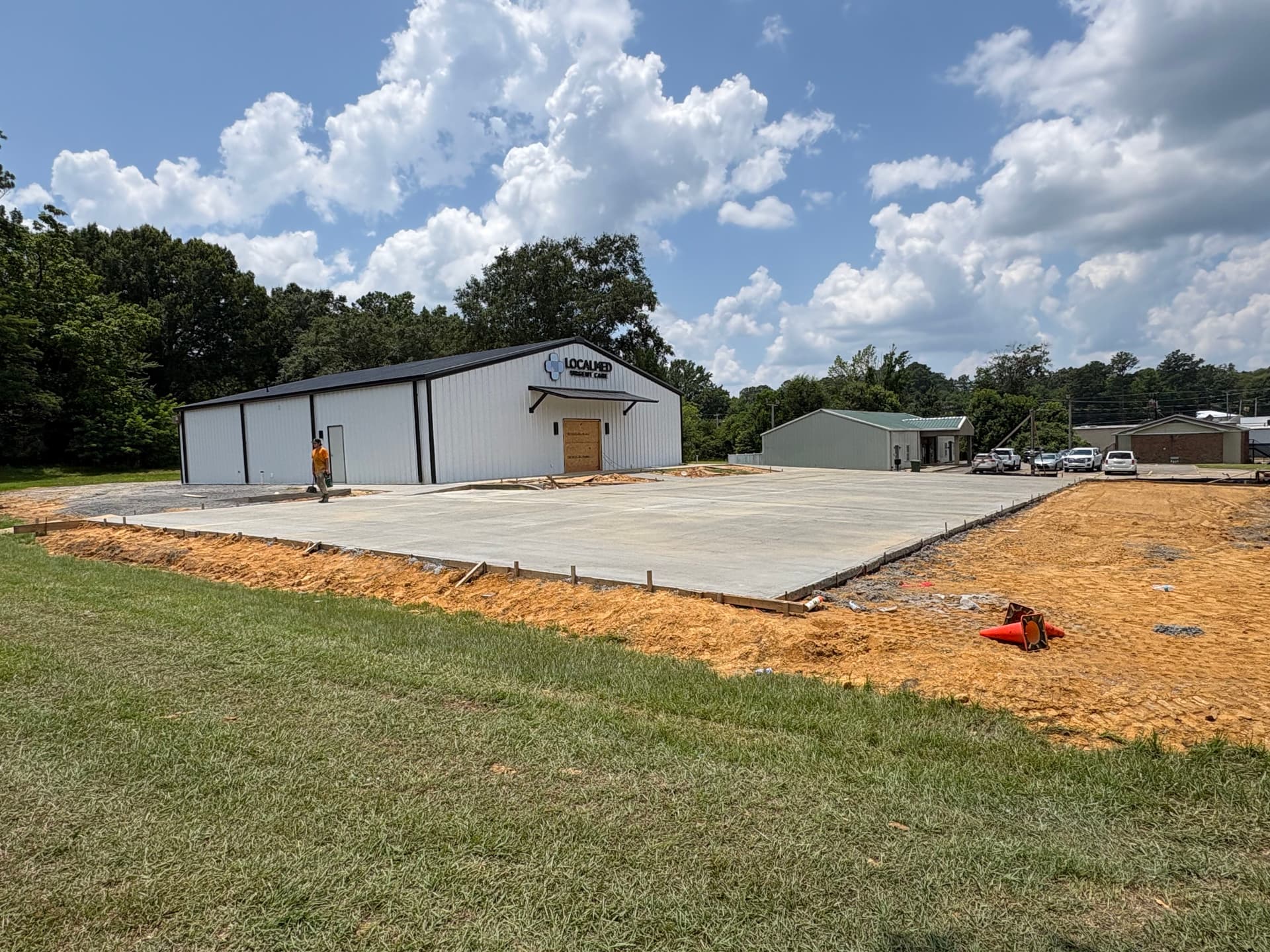 Gallery photos for Concrete Parking Lot Pour for Louisville's New Urgent Care Clinic: Image #3