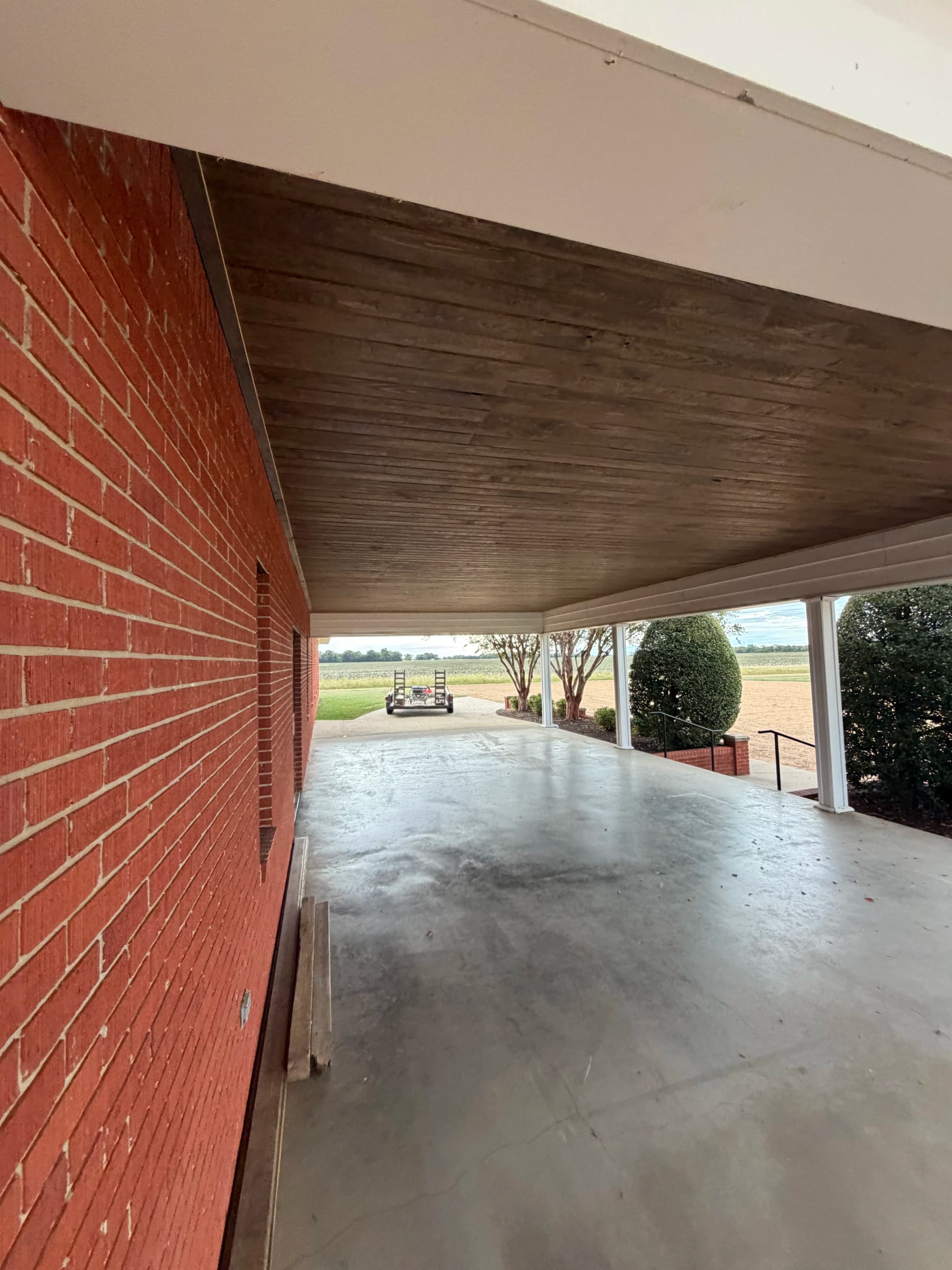 Gallery photos for Tongue-and-Groove Porch Ceiling Upgrade on a Church: Image #3