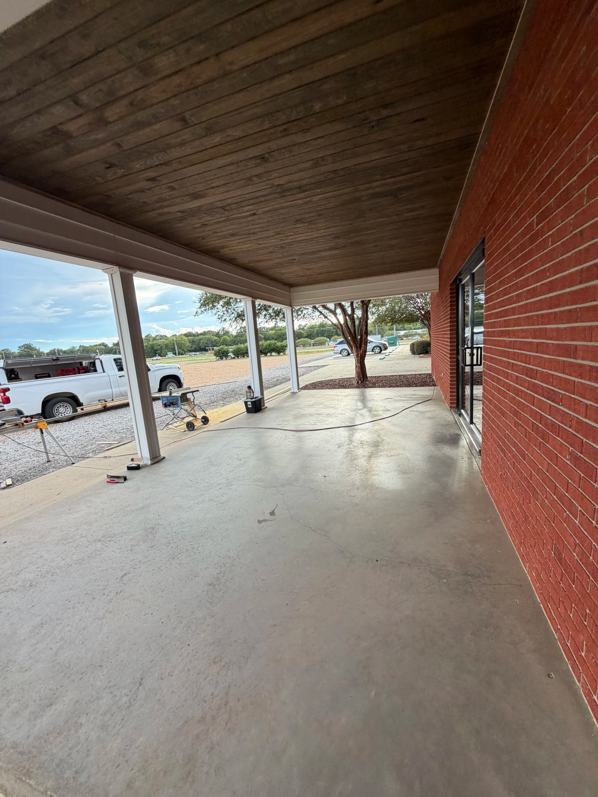Gallery photos for Tongue-and-Groove Porch Ceiling Upgrade on a Church: Image #4