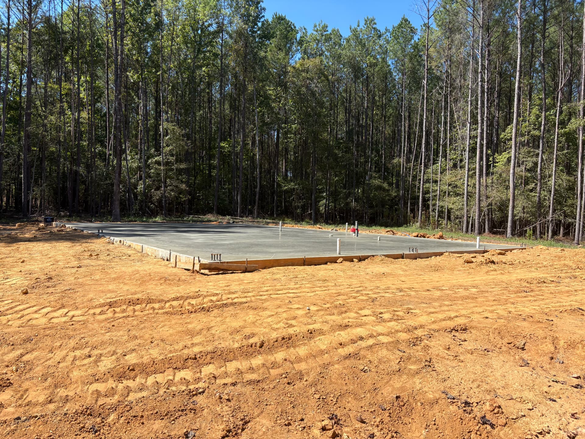 Gallery photos for Barndominium Concrete Slab Foundation Poured and Finished: Image #3