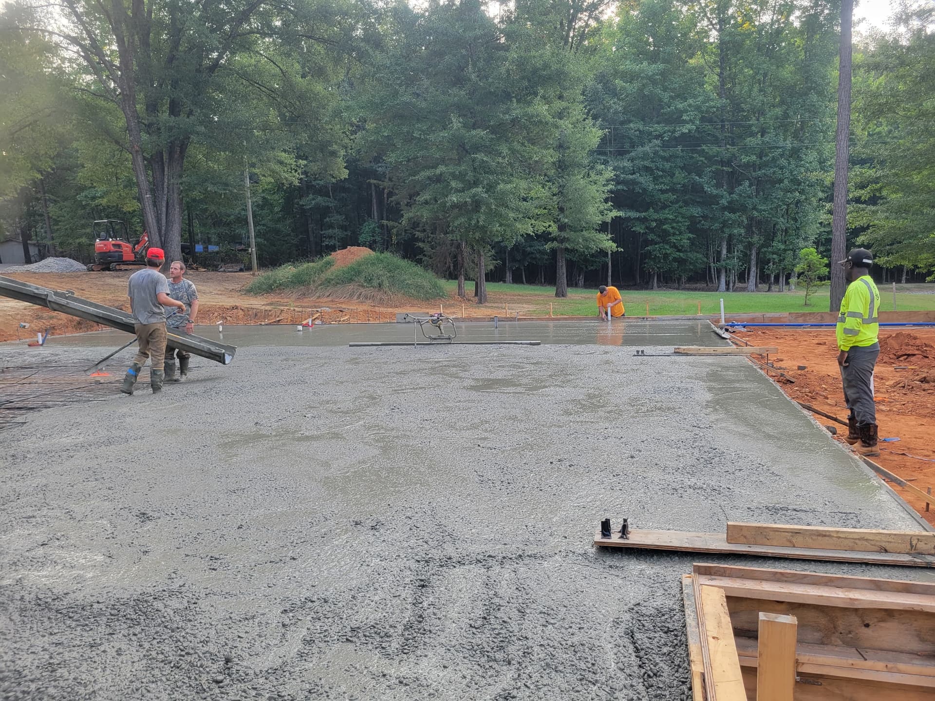 Gallery photos for First Foundation Pour Down on the Parker Project: Image #1