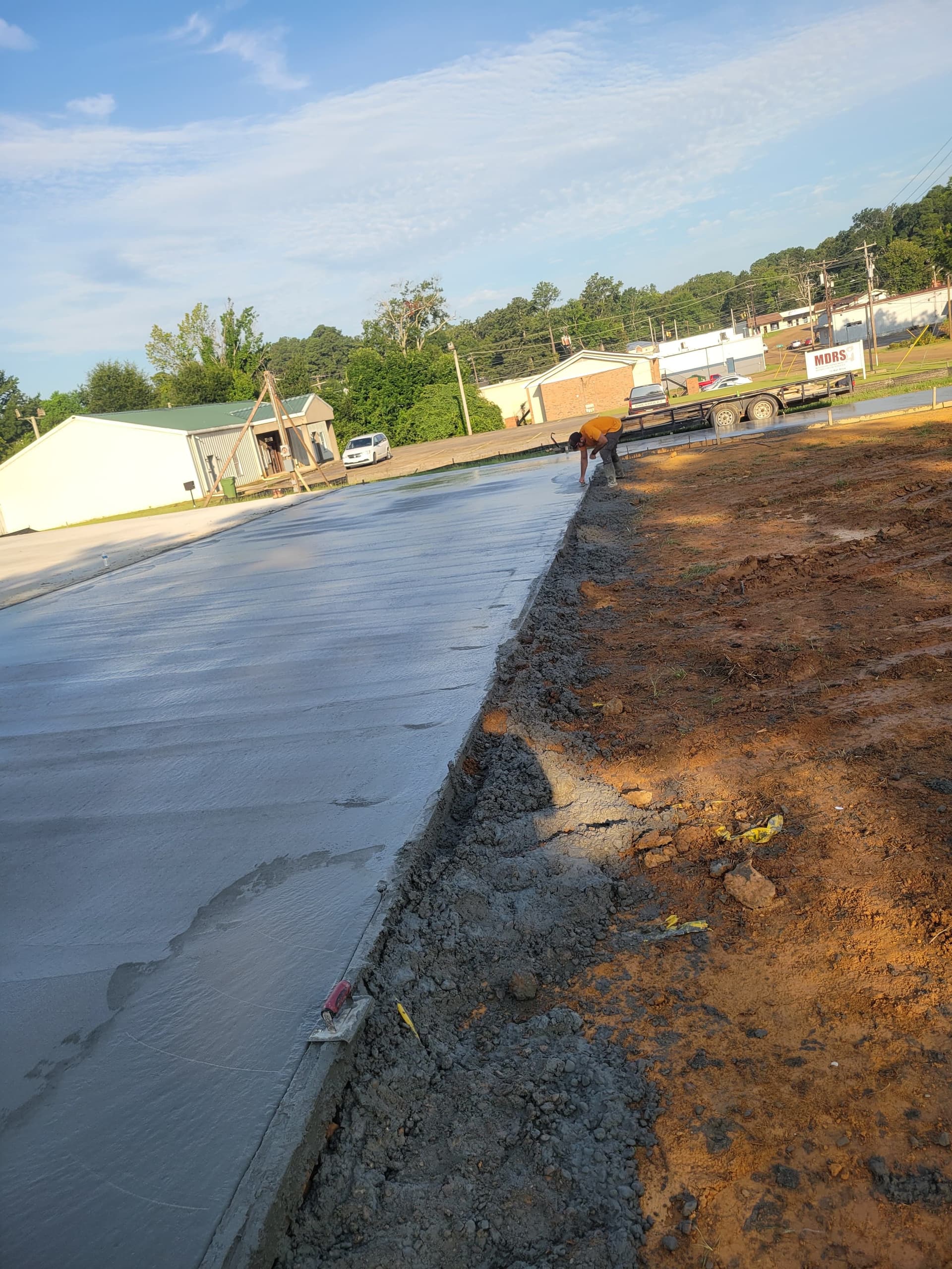 Gallery photos for New Concrete Parking Lot for Louisville MS Healthcare Clinic: Image #2