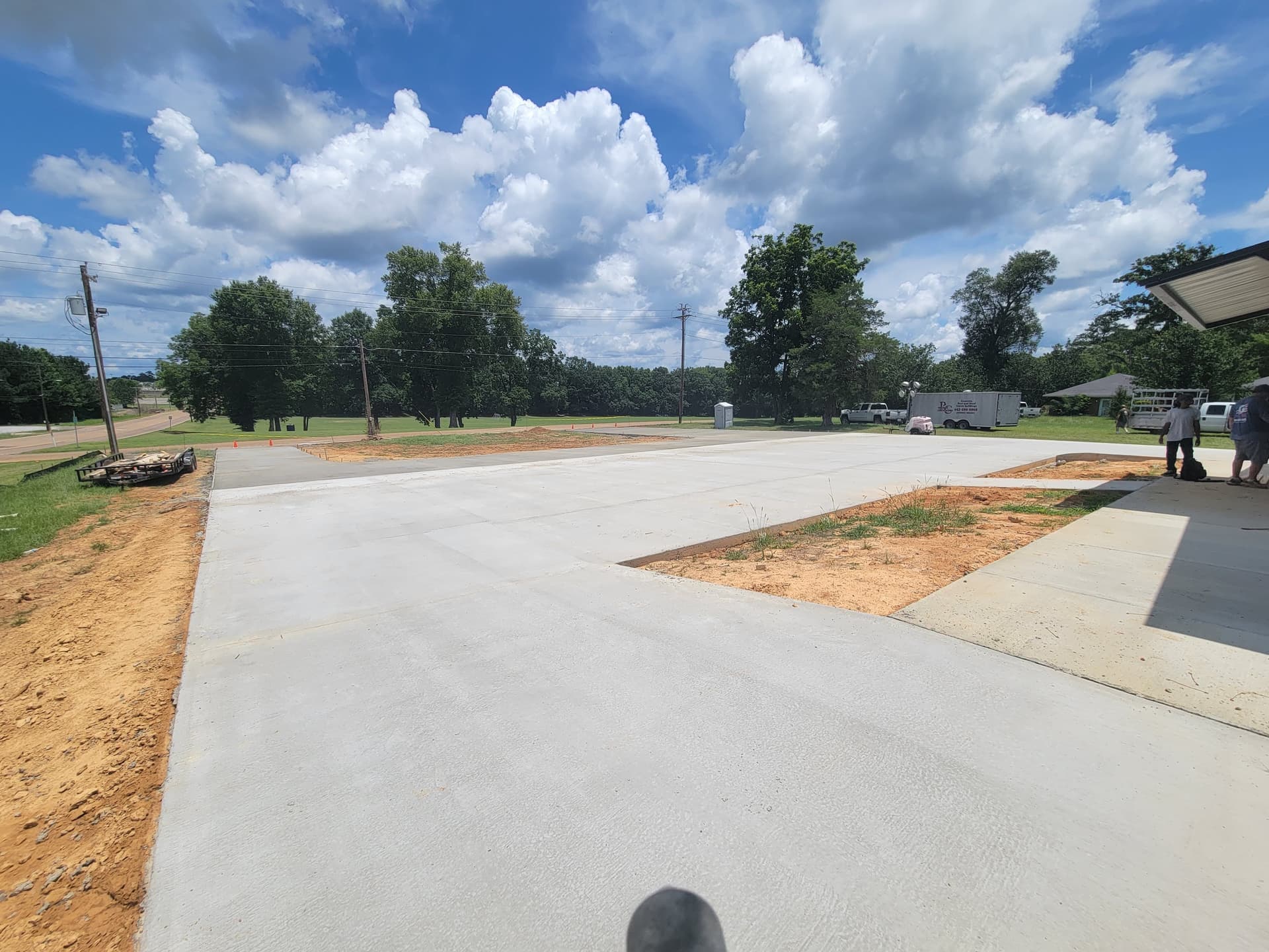 Gallery photos for New Concrete Parking Lot for Louisville MS Healthcare Clinic: Image #8