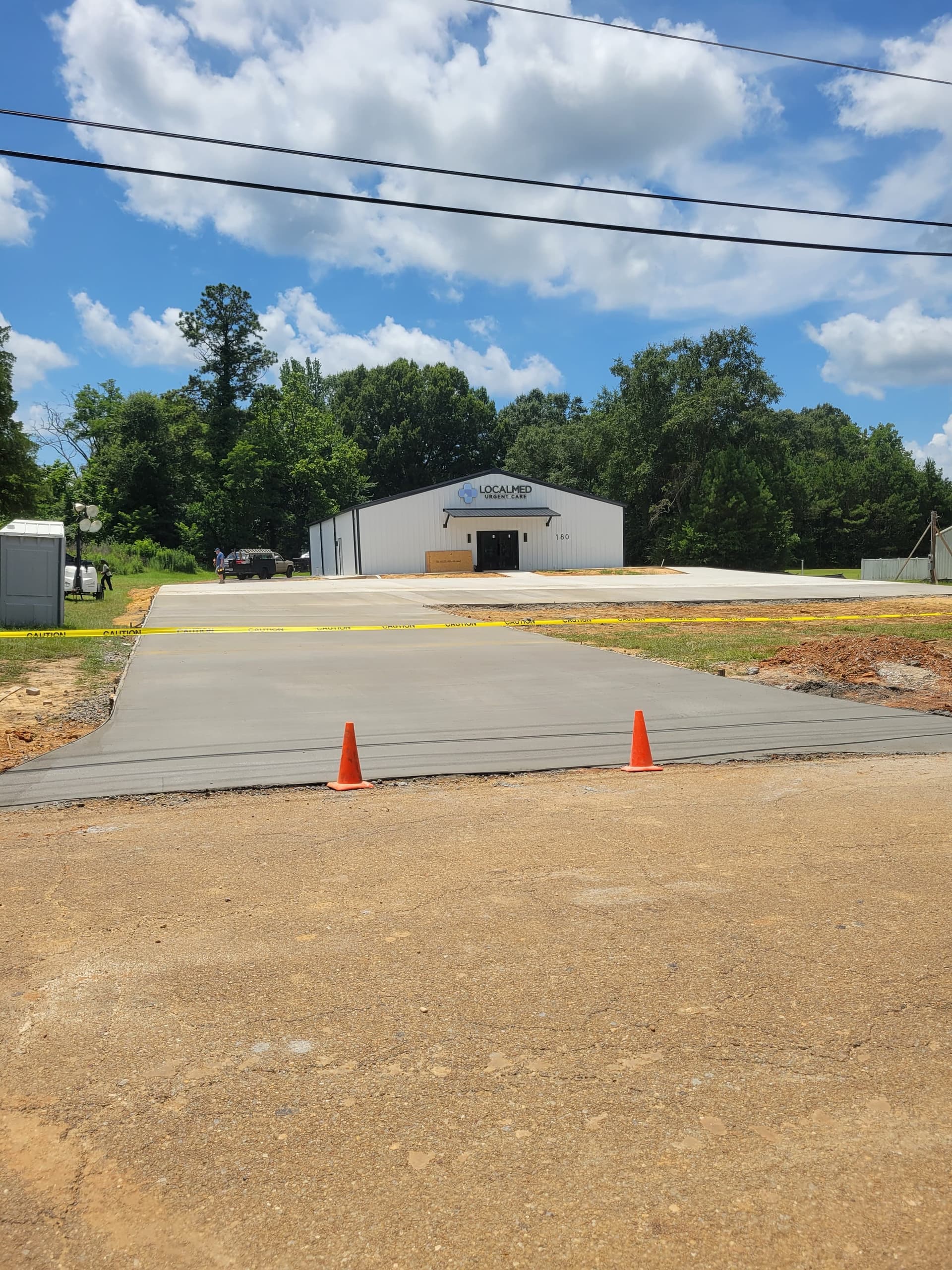 Gallery photos for New Concrete Parking Lot for Louisville MS Healthcare Clinic: Image #5