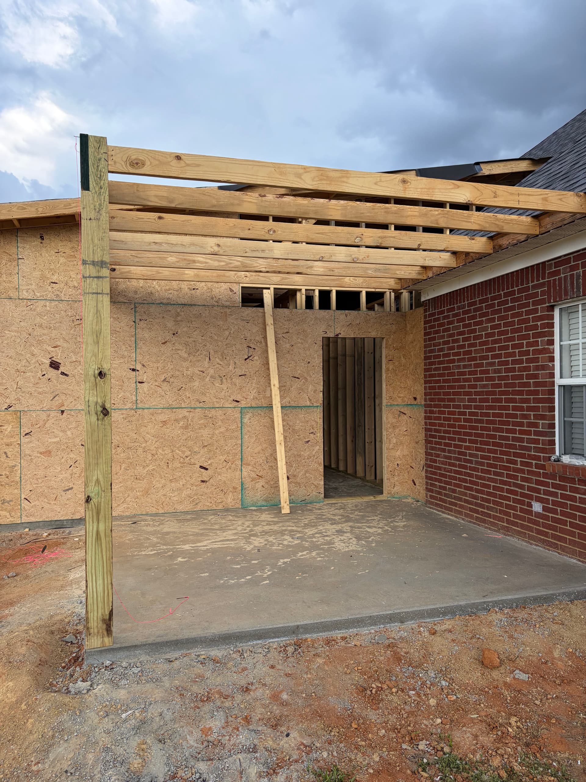 Gallery photos for Home Addition Framing Progress on the Brantzeg Build: Image #2